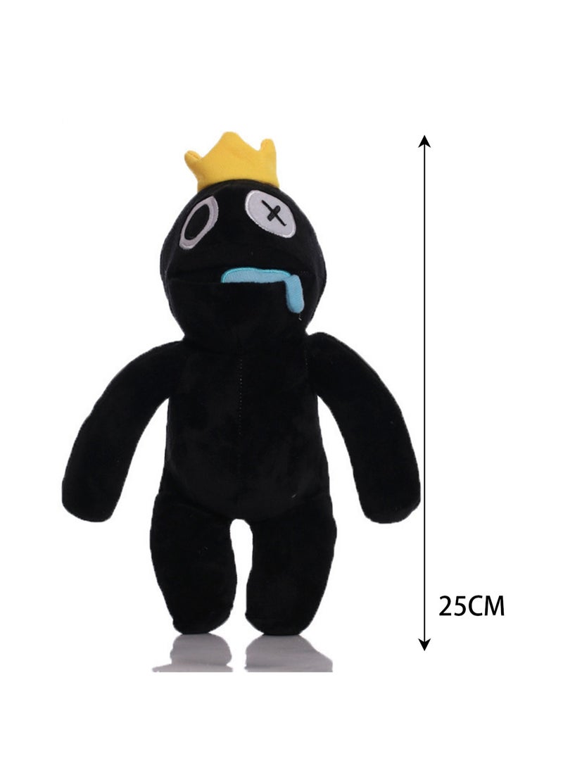Cartoon New Anime Rainbow Partner Doll Plush Toy (Black Tongue Out) - Image 2